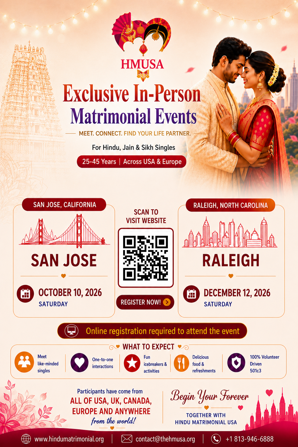 HM USA official event flyer